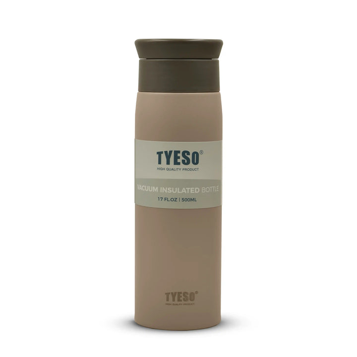 TYESO vacuum insulated bottle on a white background
